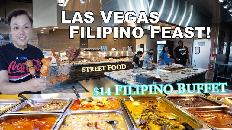 Inexpensive Vegas Eats! | Amazing $14 Filipino Buffet & Adventurous Filipino Street Food