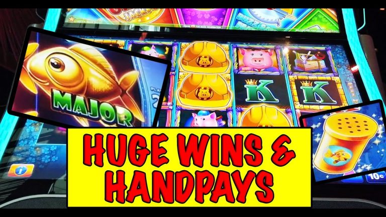 JUST BIG WINS AND HANDPAYS: my recent best!