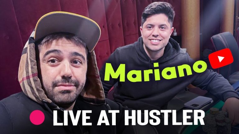 Je pose $100,000 en Cash Game au @Hustler Casino Live VS @Mariano