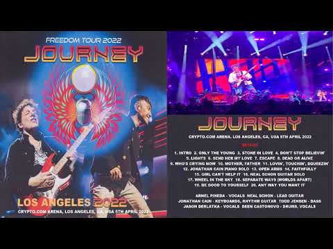 Journey Concert ~ Los Angeles, CA April 5, 2022 Arnel Pineda [Live Audio]