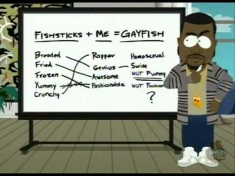 Kanye West-Gay Fish South Park