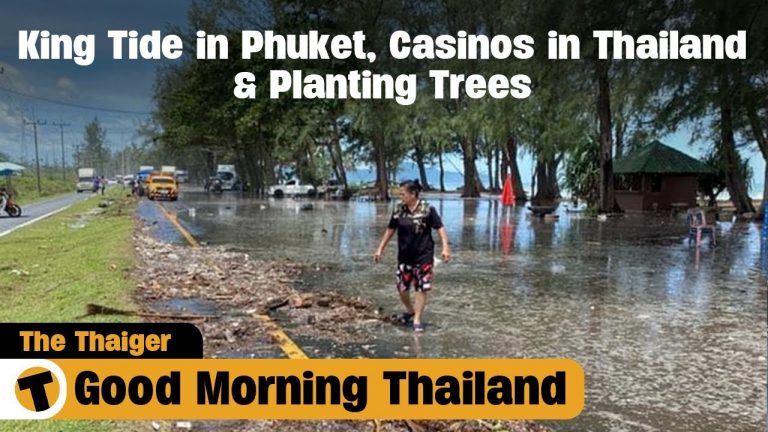 King Tide in Phuket, Casinos in Thailand & Planting Trees | GMT