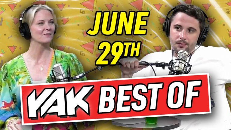 Kontent Kim Joins The Show With Gifts | Best Of The Yak 7-29-22