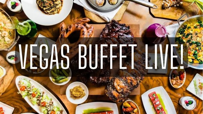 LAS Vegas LIVE Bellagio BUFFET Walkabout Dingo Livestream #mukbang