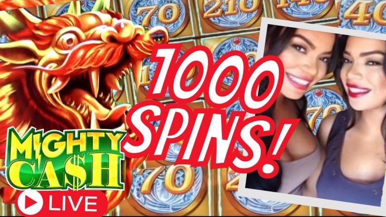 LIVE – 1,000 Spin Challenge on MIGHTY CASH!