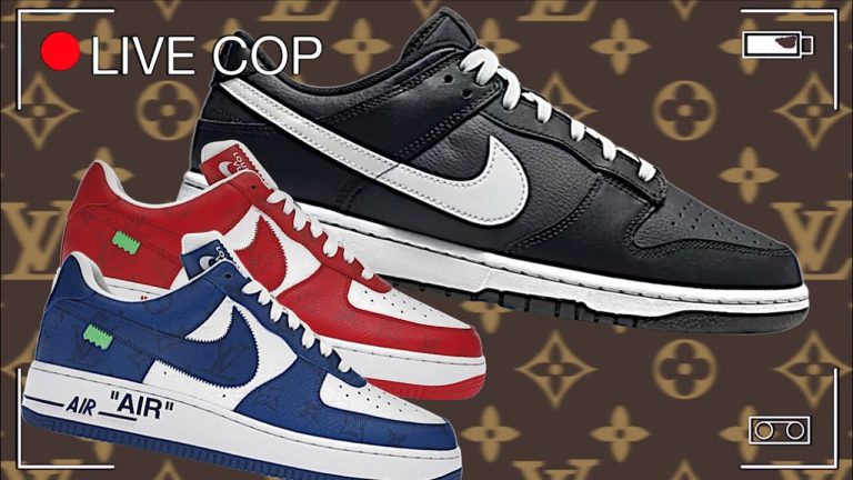 LIVE COP NIKE DUNK LOW REVERSE PANDA & HEATING UP! OFF WHITE LOUIS VUITTON AF1 COMING SOON!