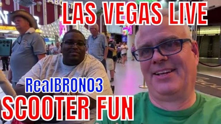 LIVE – Cash or Crash Las Vegas LIVE – DRIVING SCOOTERS in Las Vegas and FREMONT STREET – The English