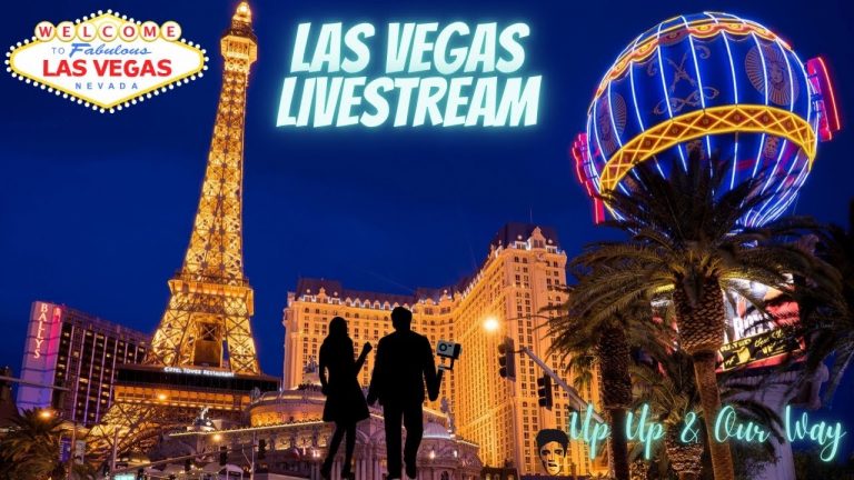 LIVE LAS VEGAS – Strip on a HOT Friday Night!