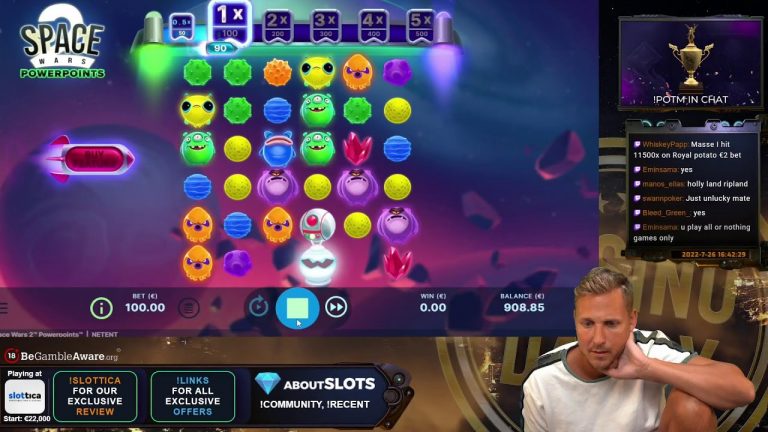 LIVE MAX BET FOR MAX WIN WITH CASINODADDY! WWW.ABOUTSLOTS.COM – FOR THE BEST CASINO BONUSES