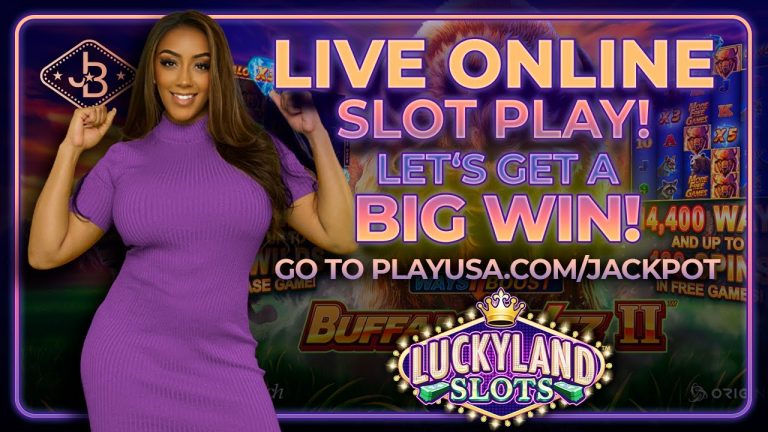 LIVE! Online Slot Play ! Playing Luckyland ! www.playusa.com/jackpot/