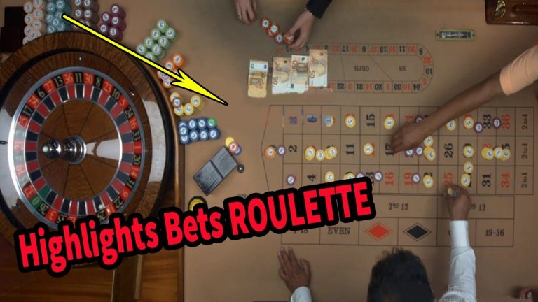 LIVE ROULETTE Highlights Bets on TABLE 2022-07-11