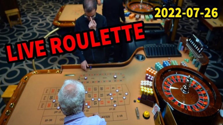 LIVE ROULETTE IN CASINO TABLE EXCLUSIVE New SESSION – 2022-07-26