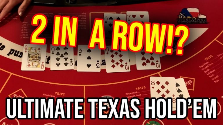 LIVE ULTIMATE TEXAS HOLDEM!!! July 20th 2022