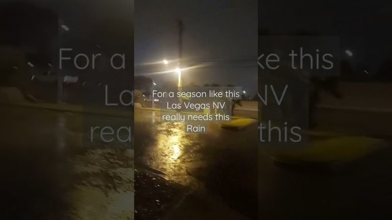 Las Vegas NV Rain