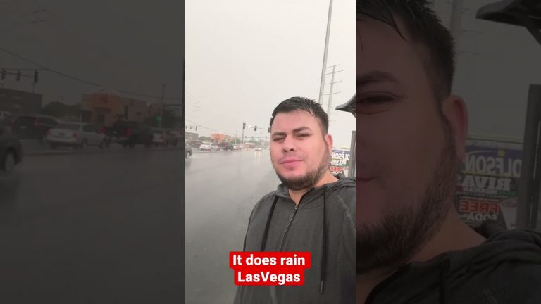 Las Vegas Rains like theres no tomorow!!!