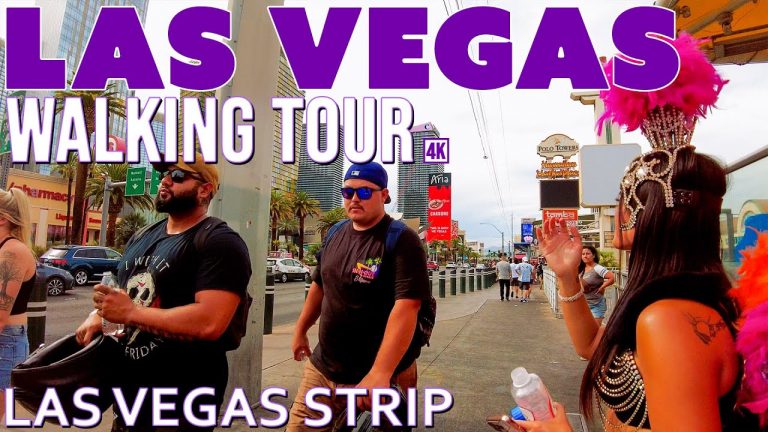 Las Vegas Strip Walking Tour 7/23/22 4:30 PM