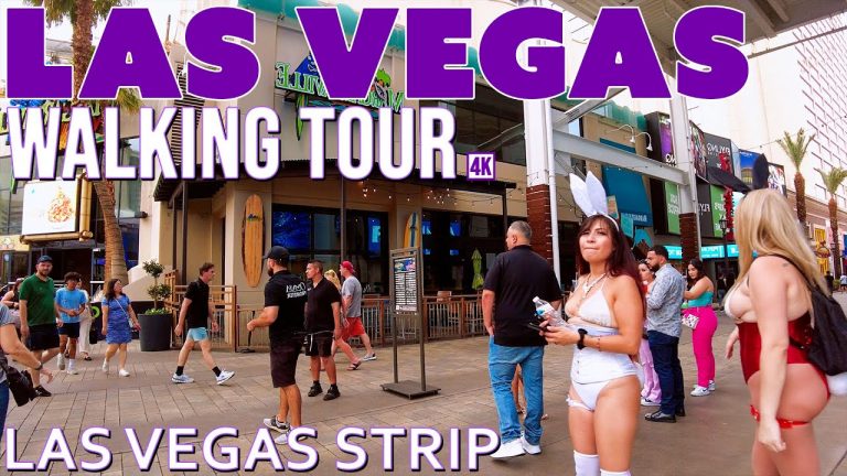 Las Vegas Strip Walking Tour 7/26/22 4:15 PM