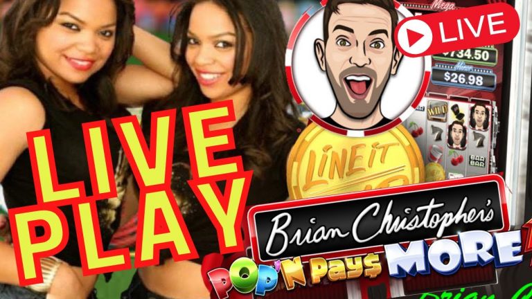 Let’s play @Brian Christopher Slots NEW POP N PLAY SLOT LIVE