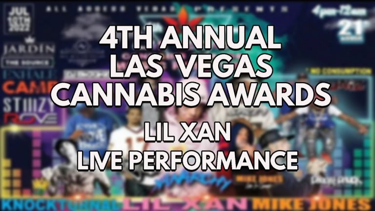 Lil Xan Performing Live At The Las Vegas Cannabis Awards