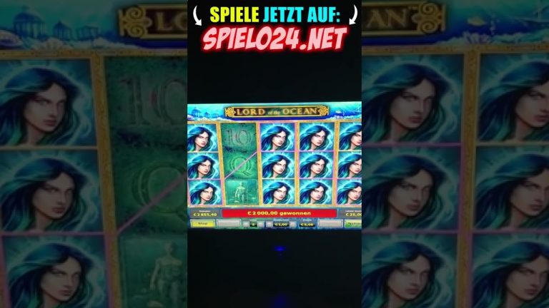 Lord of Ocean Freispiele 2 – Novoline, Merkur Magie Spielbank #shortsvideo #shortsfeed