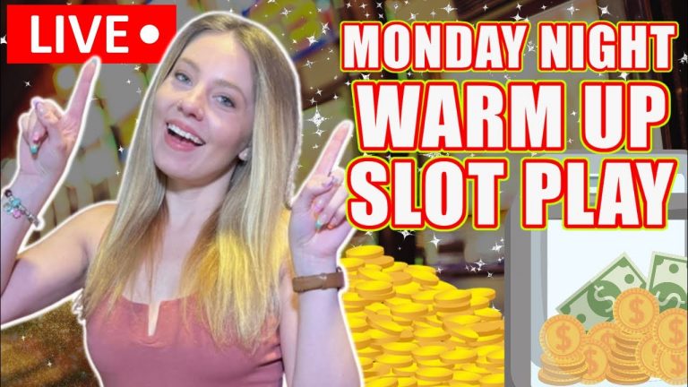 MONDAY NIGHT SLOT PLAY! WARMING UP THESE SLOT MACHINES FOR RAJA’S BIRTHDAY!