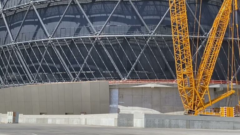 MSG Sphere Construction Update