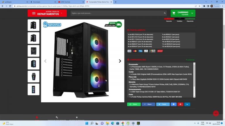 Monte Seu PC – PC Custo benefício (CXB)