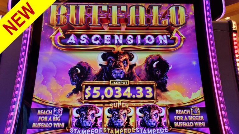 NEW SLOT BUFFALO ASCENSION SLOT | FIRST ON YOUTUBE | Live Slot Play | NEW SLOTS 2022 | Vegas 2022