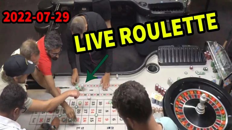 NEW Session ROULETTE Table is very hot live from Casino – 2022-07-29