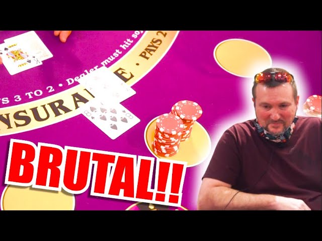 NO MERCY 10 Minute Blackjack Challenge – WIN BIG or BUST #134