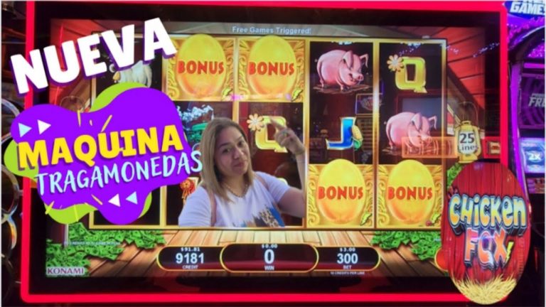 NUEVO JUEGO DE MAQUINA DE CASINO Tragamonedas CHICKEN FOX SLOT