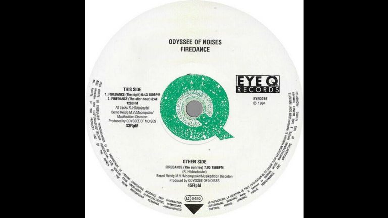 Odyssee Of Noises – Firedance (The Night) 1994