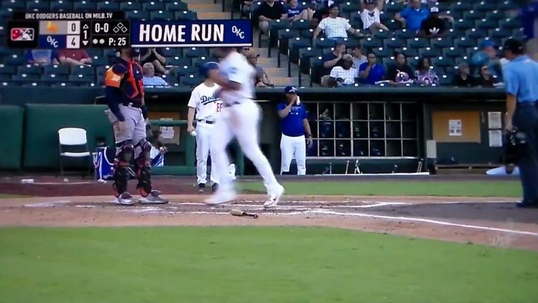 Oklahoma City Dodgers’ James Outman hits 1st Triple-A home run vs. Las Vegas, 7/7/22