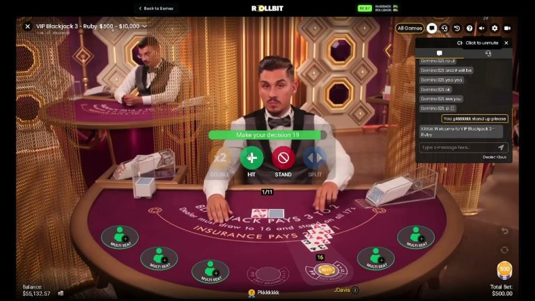 Online Blackjack #41 (BIG HANDS FOR PROFIT!)