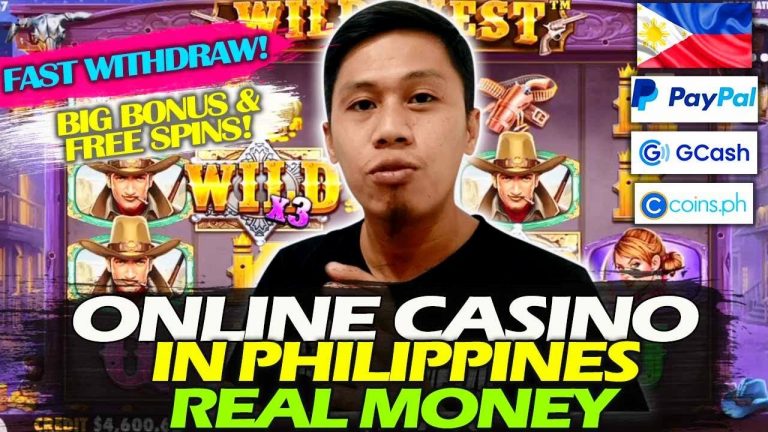 Online Casino Philippines real money 2022 Crazy Wild West Gold slot makes the money rain!!!