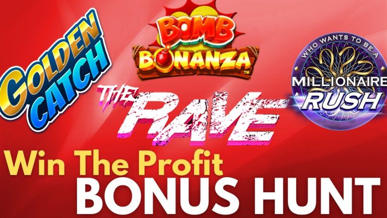 Online Slots BONUS HUNT – Win The Profit! – Merch or a BIG WIN??