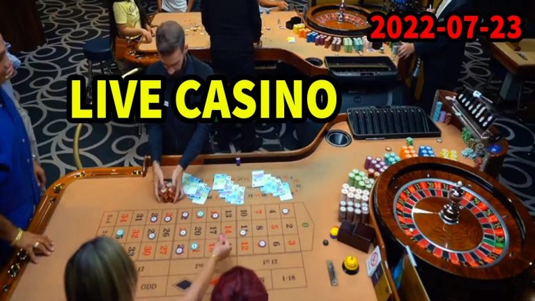 REAL LIVE ROULETTE IN CASINO HOT TABLE – 2022-07-23