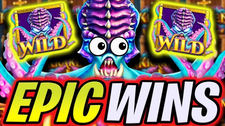 RELEASE THE KRAKEN SLOT HUGE COMEBACK X 7 MULTIPLIER OMG *** BIG WINS ***