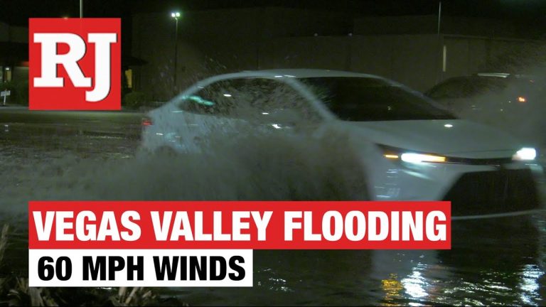 Rain, power outages and high winds in Las Vegas Valley