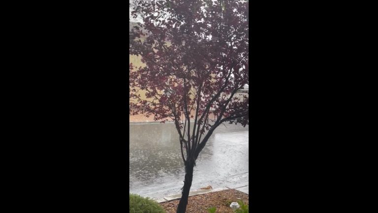 Rainfall near Rainbow and Blue Diamond on 7/25