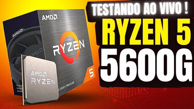 Ryzen 5600g na AB350 ds3h v2 AO VIVO !!