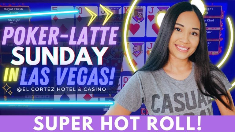 SUPER HOT ROLL! POKER-LATTE SUNDAY IN DOWNTOWN LAS VEGAS! THOUGHTS ON THIS VARIATION?!