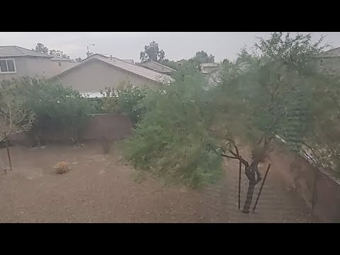 Severe Thunderstorm In Las Vegas