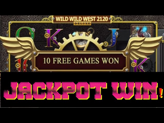 Small JACKPOT Win! Chumba Casino Online Slot Play: Wild Wild West 2120