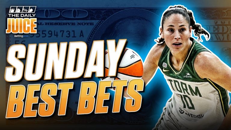 Sunday BEST BETS – USFL Pick, MLB Parlay, WNBA Pick | The Daily Juice Sports Betting Podcast