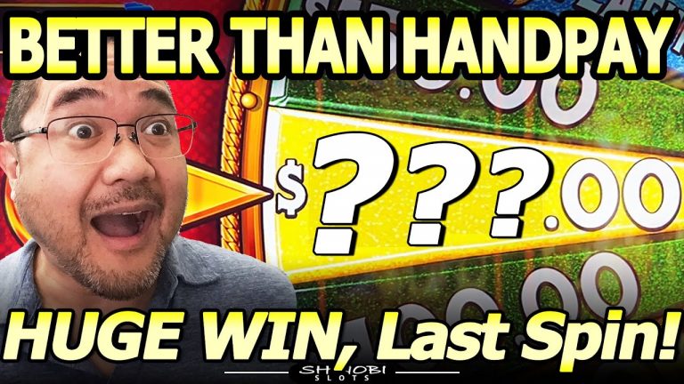 SuperLock Jackpot Wheel Bonus! Last Spin, Huge Win! LockIt Link Slots Live Play and Bonuses!