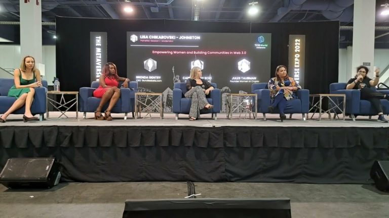 TCG World Metaverse Expo 2022 : Women in Web3 Panel with Carmen Crypto