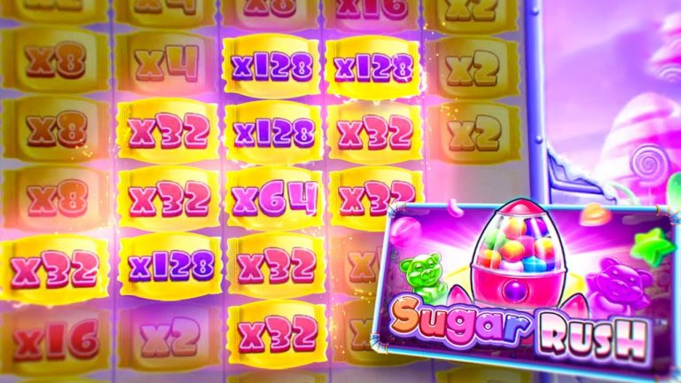 THE NEW SUGAR RUSH SLOT PAYS OUT NUCLEAR WINS! (SO BROKEN)