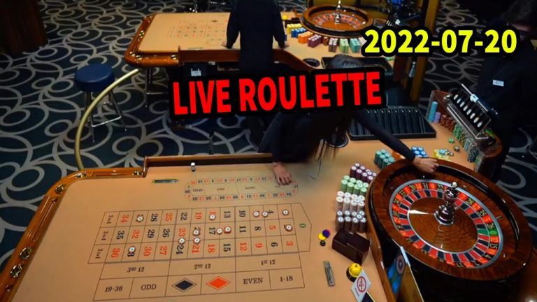 THE best LIVE ROULETTE Table from the casino 2022-07-20