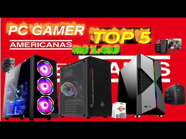 TOP 5 PC GAMER NO SITE DA AMERICANAS, OS MELHORES PC GAMER DA AMERICANAS